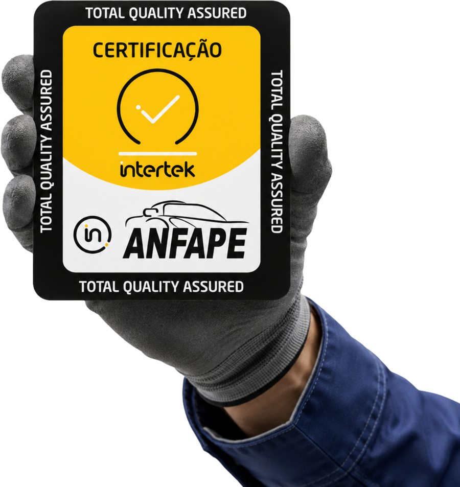 ANFAPE · Intertek — Certificação de conformidade de autopeças em linhas selecionadas, auditada pela Intertek dentro do programa da ANFAPE